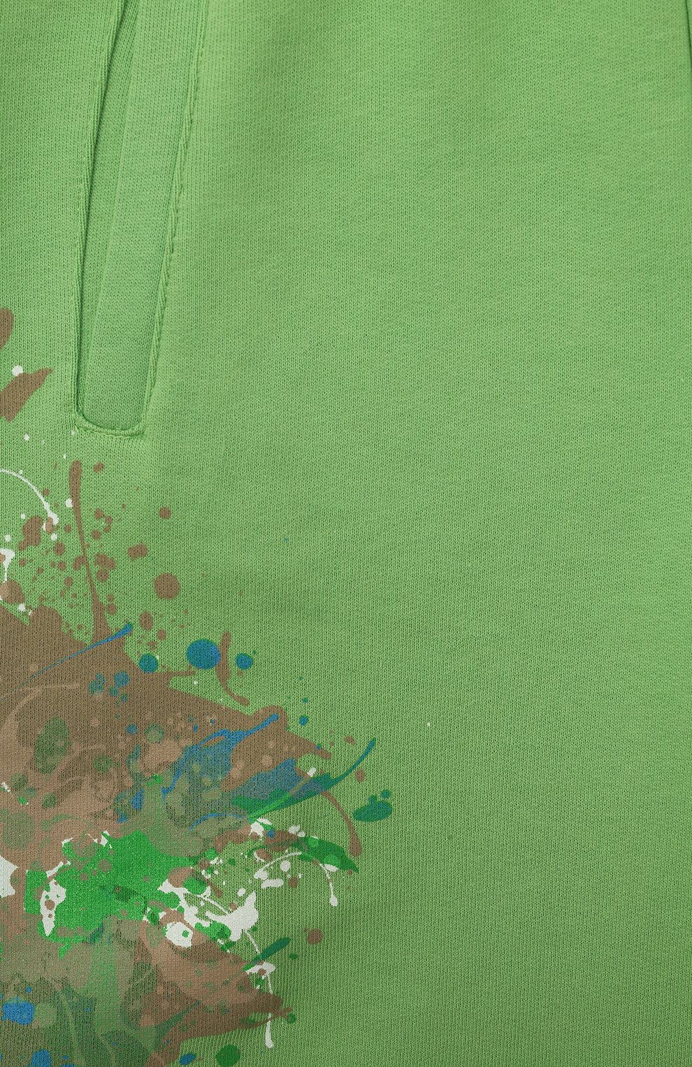 Хлопковые шорты MSGM KIDS, арт. MS029552, фото 3