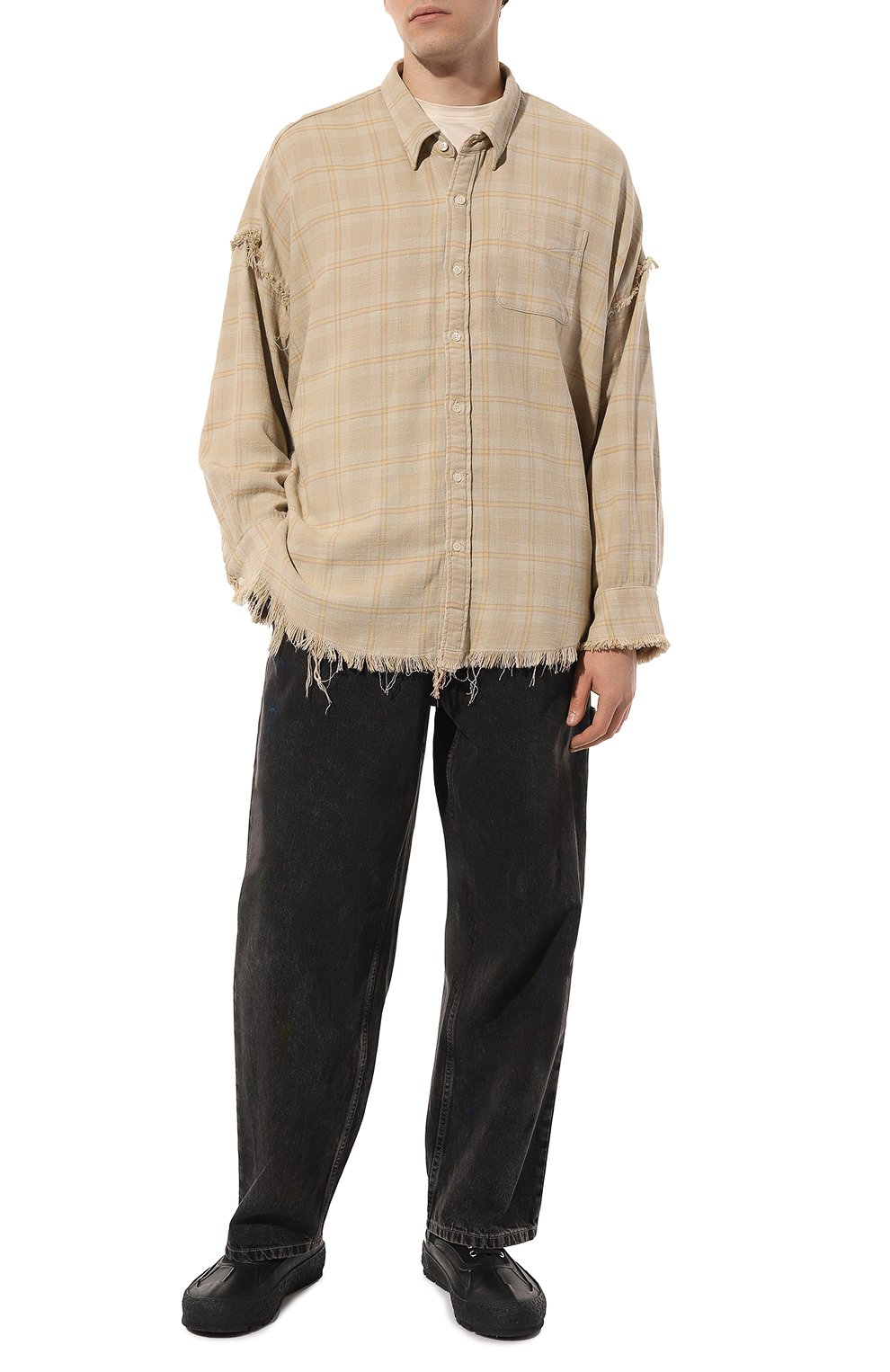 Хлопковая рубашка R13, арт. R13MR075-R260D, фото 2