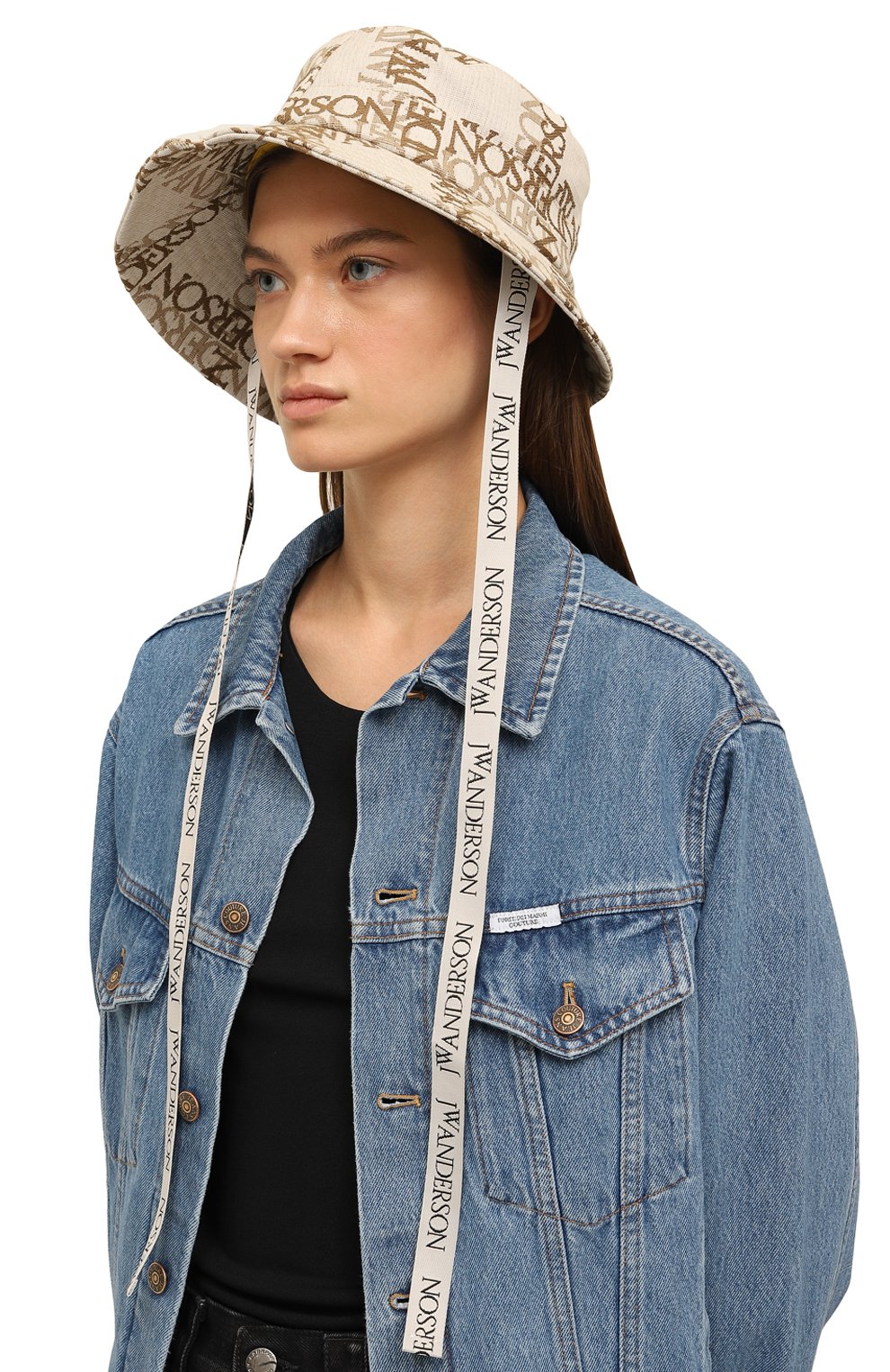 Хлопковая панама JW ANDERSON, арт. AC0101-FA0136, фото 2