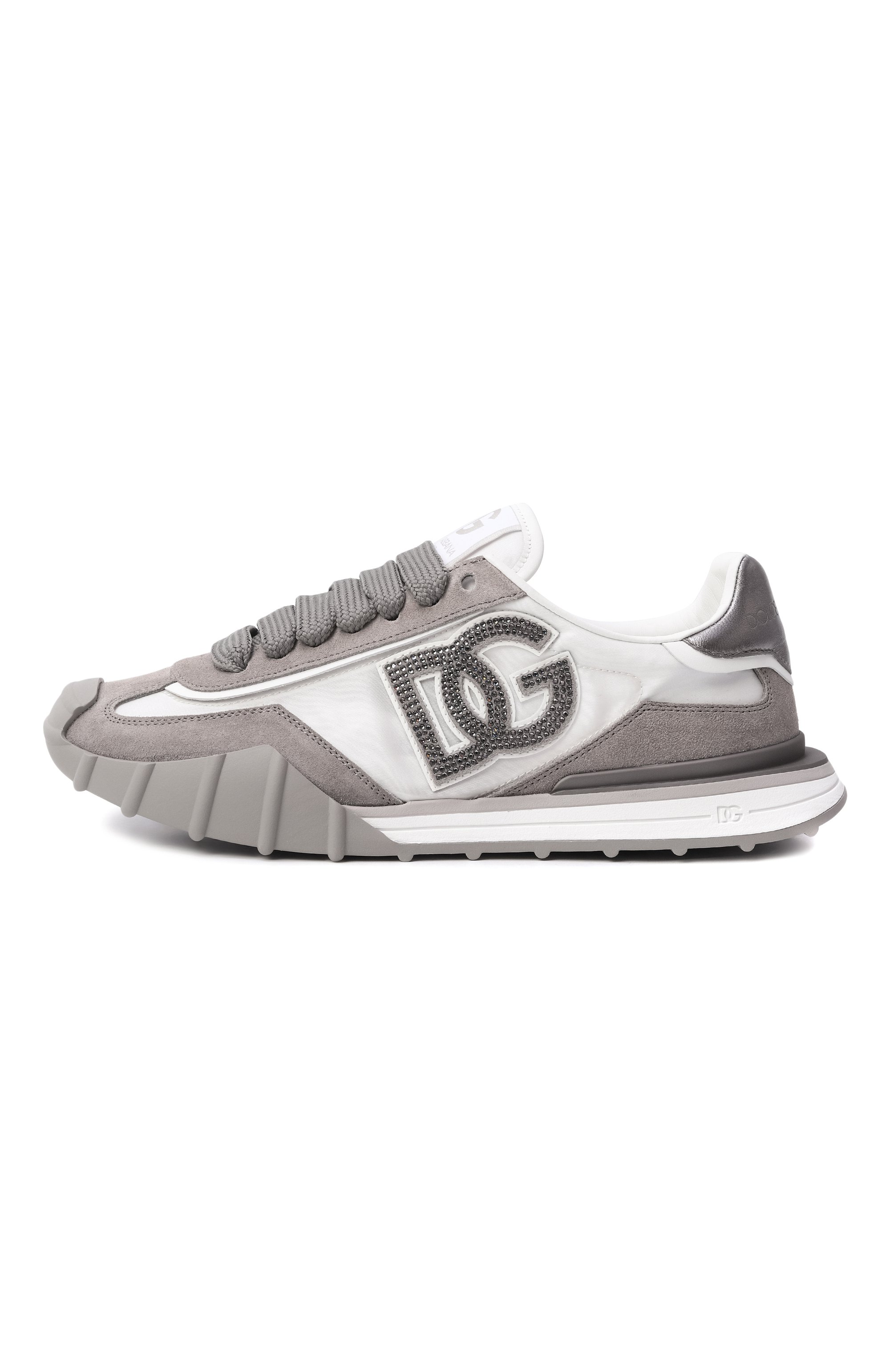 Комбинированные кроссовки dg athletic DOLCE & GABBANA, арт. CK2384/A6N71, фото 4