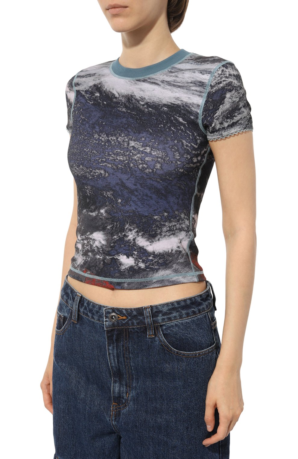 Хлопковая футболка DIESEL, арт. A10765/0LHAP, фото 3