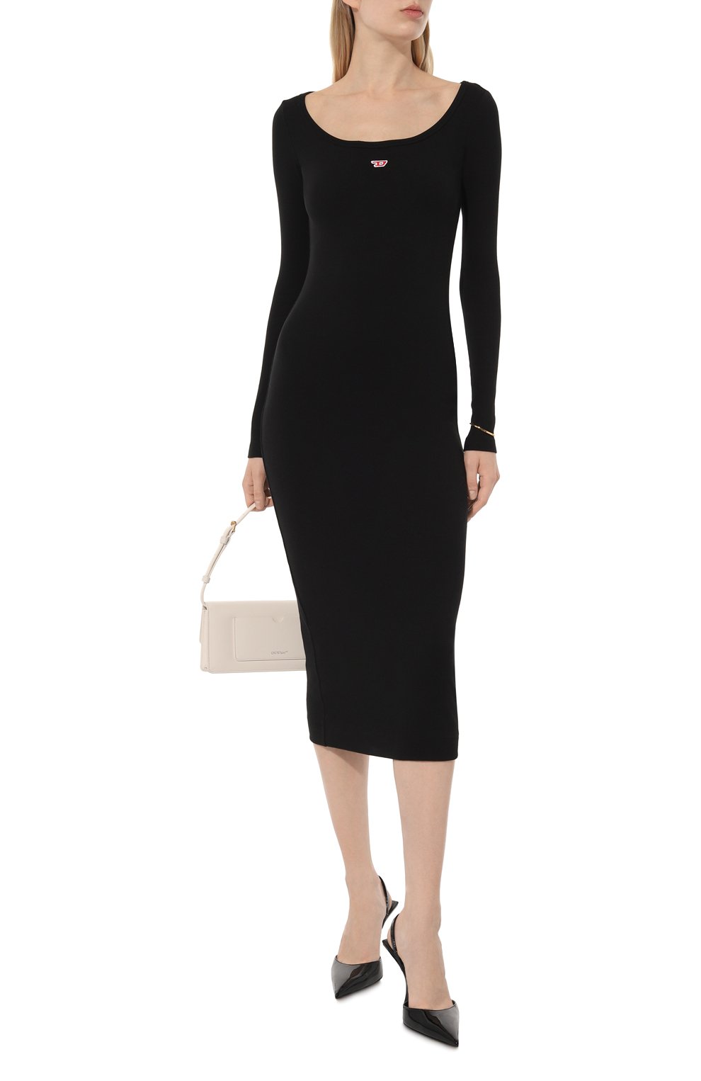 Хлопковое платье DIESEL, арт. A14960/0EJAI, фото 2