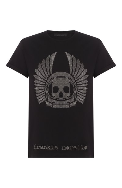 Хлопковая футболка FRANKIE MORELLO, арт. FMCS9152TS, фото 1