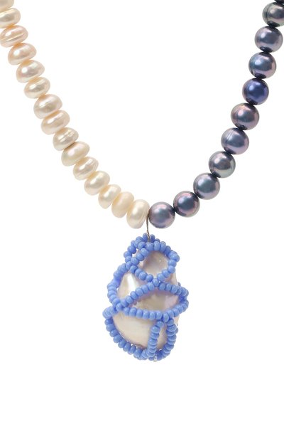 Колье голубая жемчужина HIAYNDERFYT, арт. 1403.01.5, фото 2