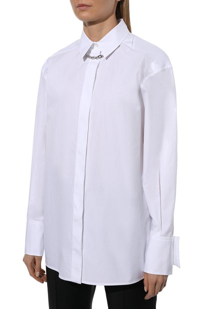 Хлопковая рубашка GIVENCHY, арт. BW60WU111N, фото 3