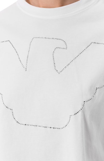 Хлопковая футболка EMPORIO ARMANI, арт. EW000897/AF12573, фото 5