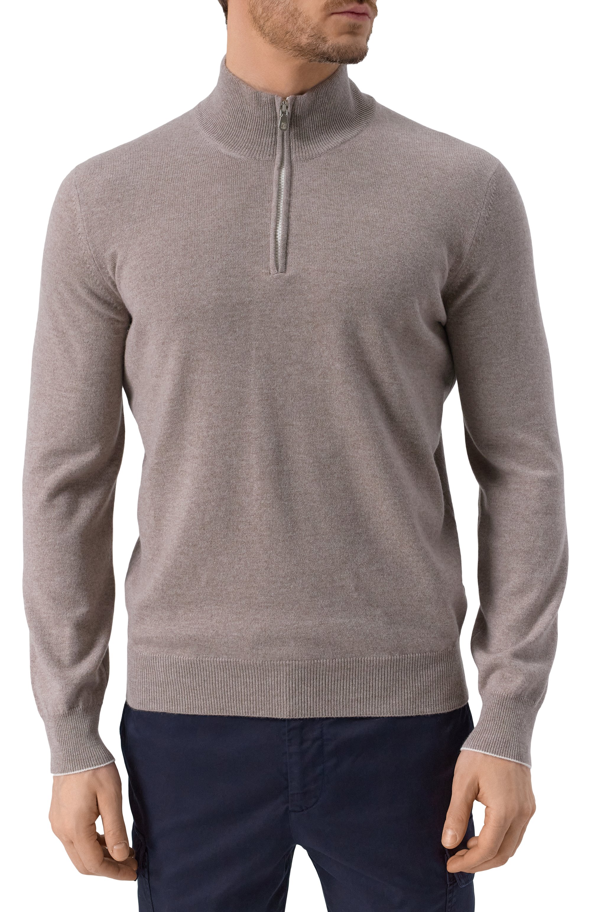 Кашемировый джемпер BRUNELLO CUCINELLI, арт. M2200124, фото 3