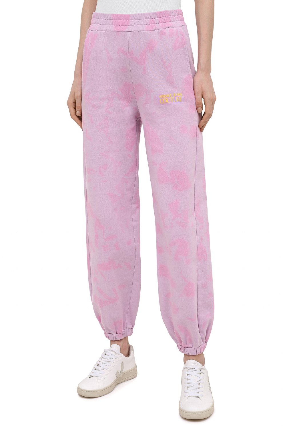 Хлопковые джоггеры VERSACE JEANS COUTURE, арт. A1HWA1VA-WDP320 L0G0 D/30443, фото 3