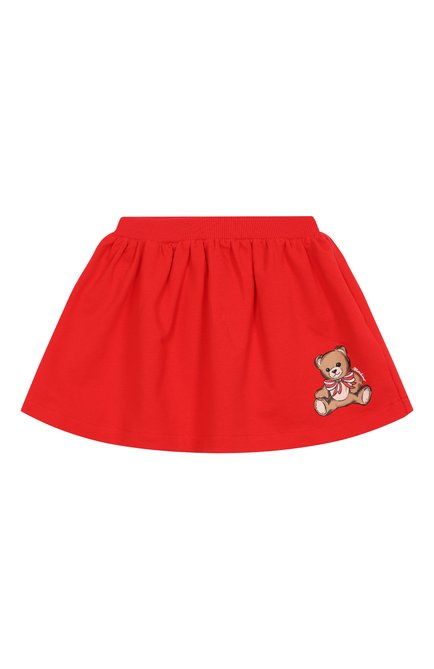 Хлопковая юбка MOSCHINO, арт. HDJ03X/LDA16/4-8