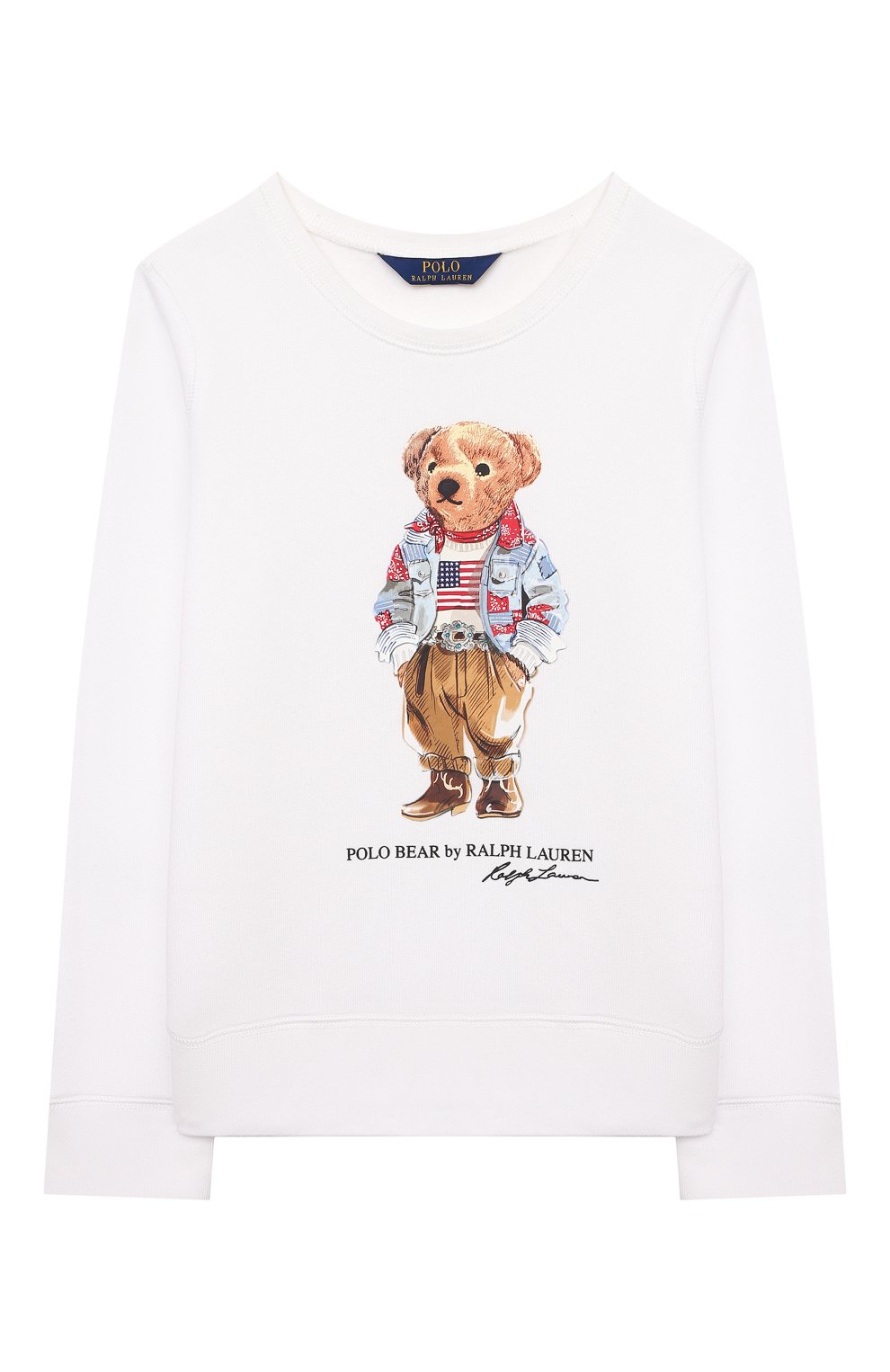 Хлопковый свитшот POLO RALPH LAUREN, арт. 311850652, фото 1