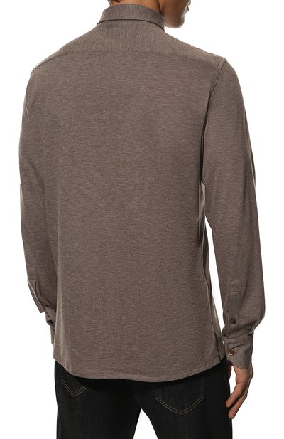 Рубашка из хлопка и кашемира STEFANO RICCI, арт. CJ006526/TE2401, фото 4