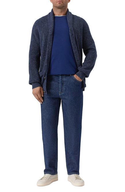 Мужская хлопковая футболка BRUNELLO CUCINELLI, арт. M0B137427W