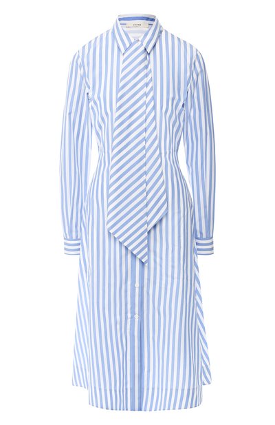 Женское хлопковое платье в полоску CELINE, арт. 26BG06759