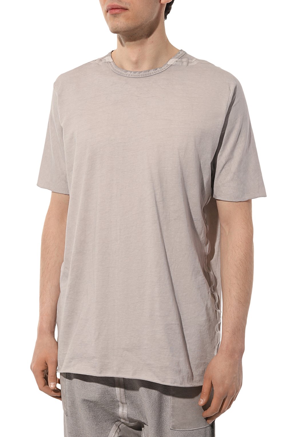 Хлопковая футболка ISAAC SELLAM, ар т. BASIC T BANDE/J150, фото 3