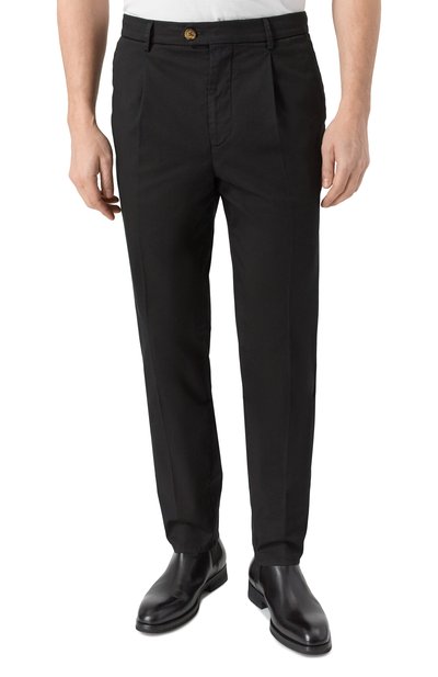 Хлопковые брюки BRUNELLO CUCINELLI, арт. M289LE1450, фото 3