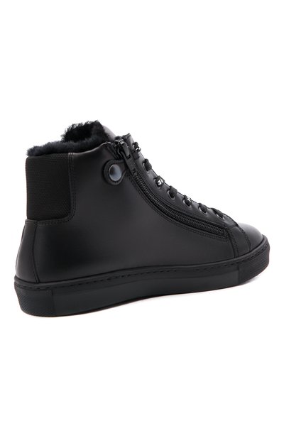 Высокие кожаные кеды RONDINELLA, арт. 11578-1Z/662/31-33, фото 3