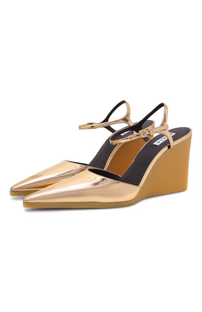 Женские кожаные туфли ALAIA, арт. AA3E3004I137