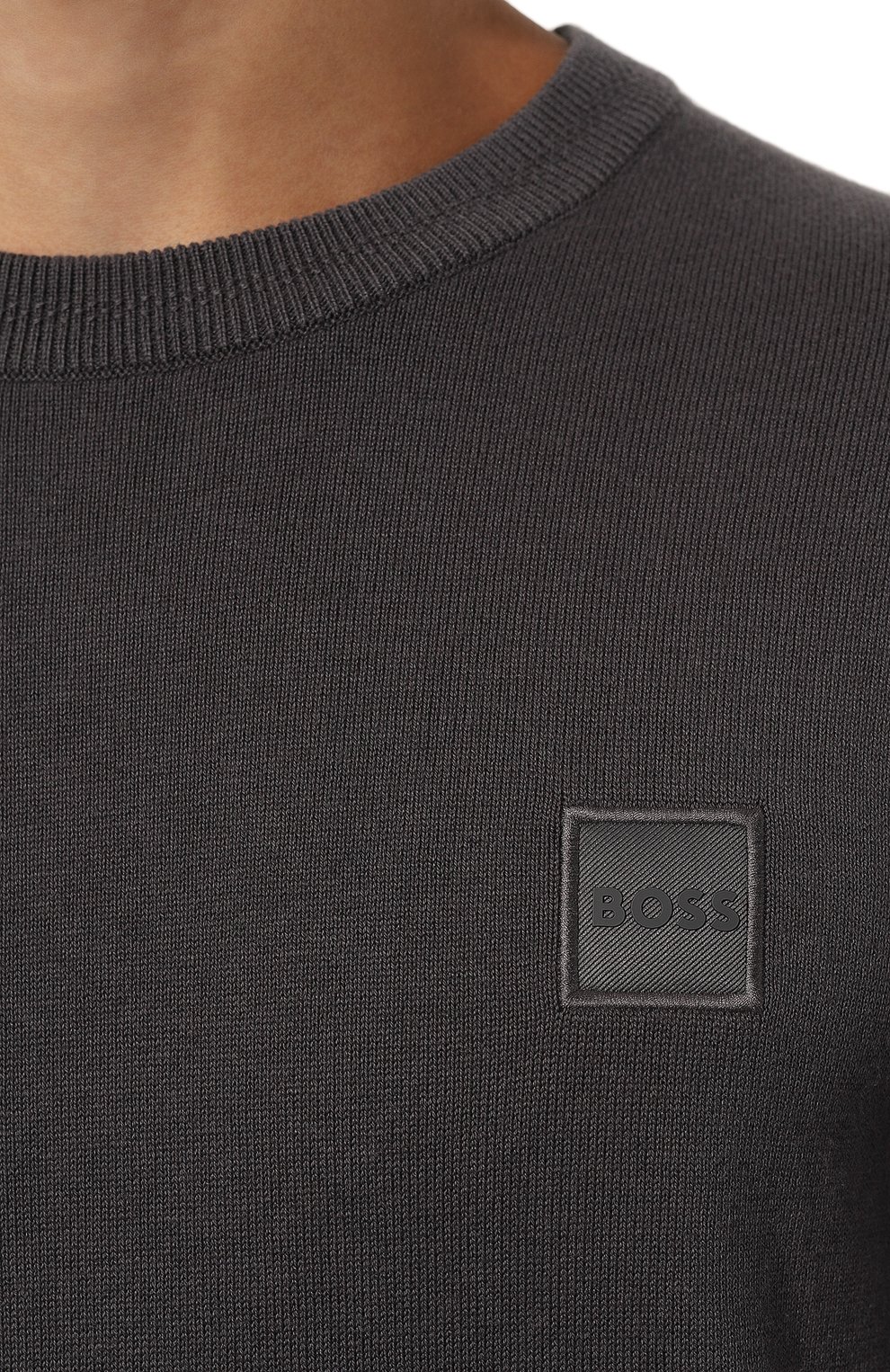 Джемпер из хлопка и кашемира BOSS ORANGE, арт. 50471343, фото 5