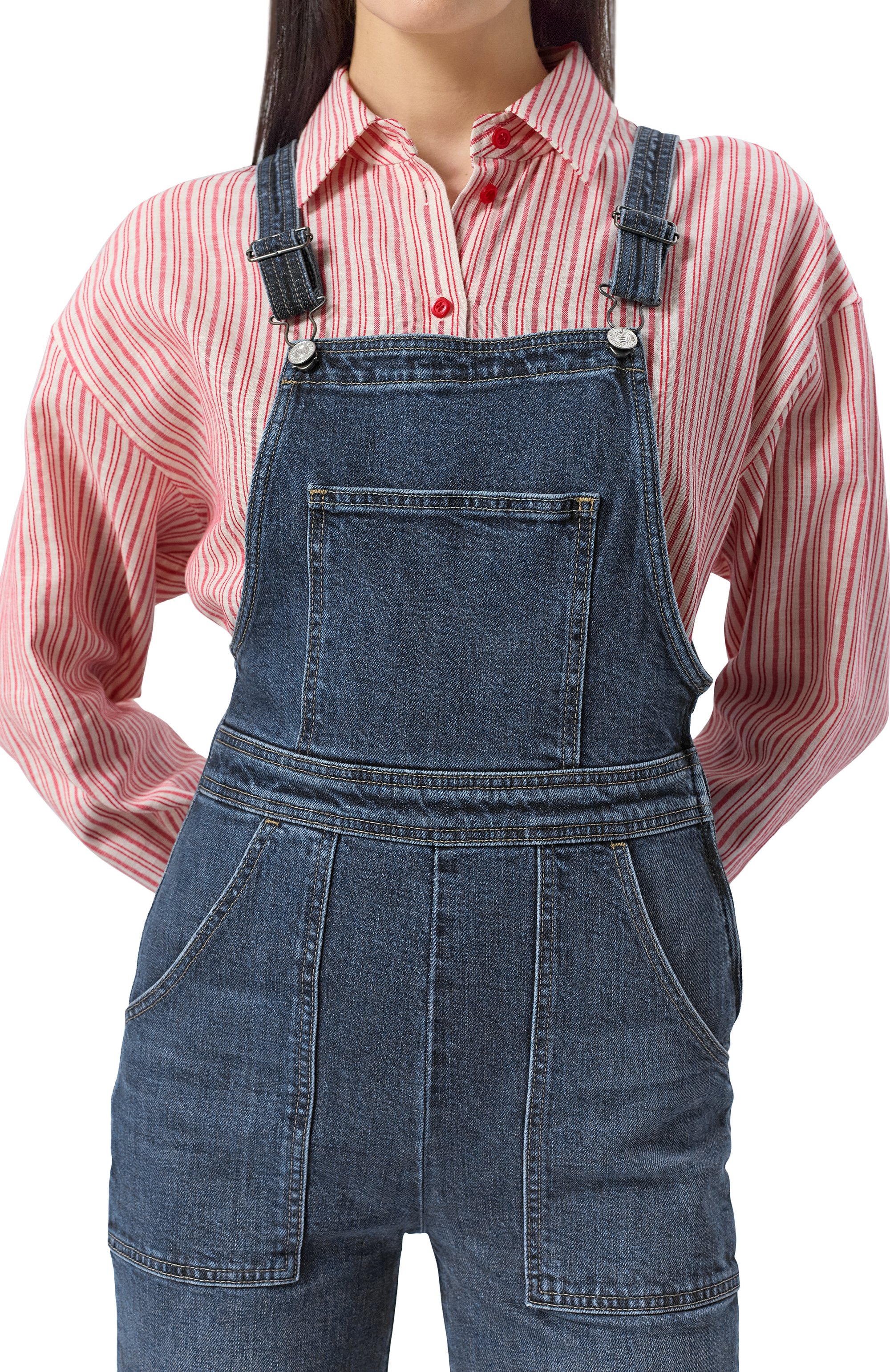 Джинсовый комбинезон MOTHER, арт. 9994-2259, фото 5