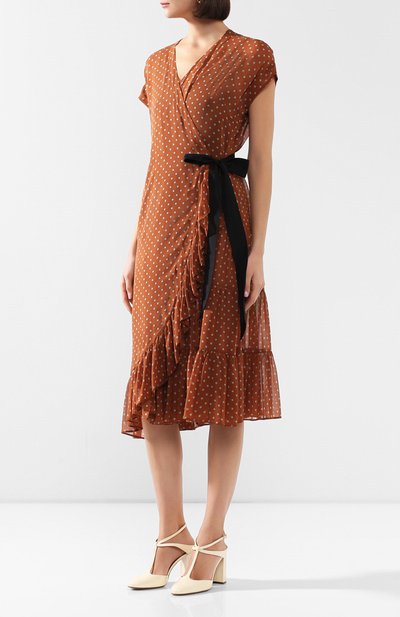 Шелковое платье DRIES VAN NOTEN, арт. 201-11045-9410, фото 3