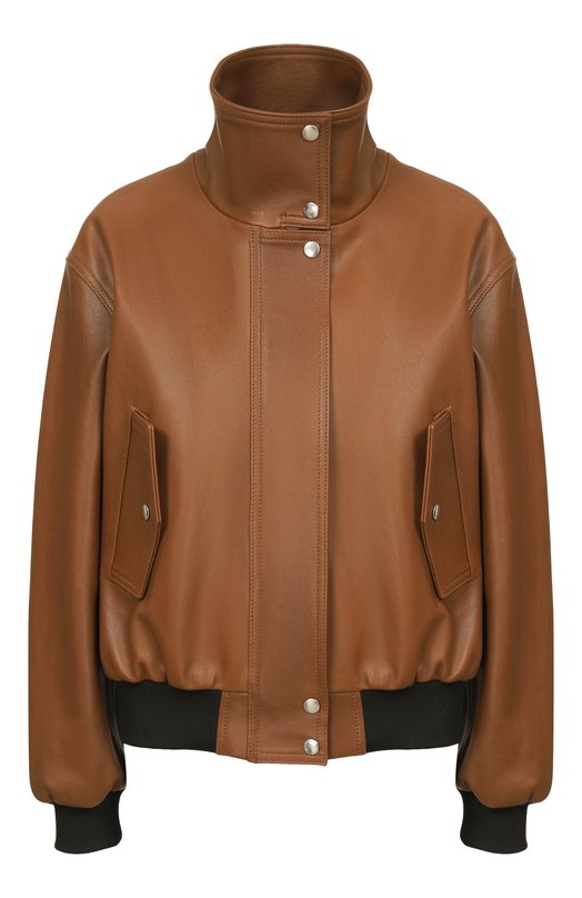 Кожаный бомбер Bats BTSJ_119 Коричневый BTSJ_119