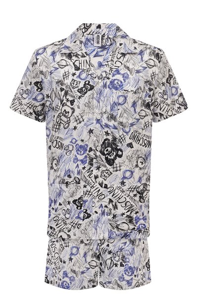 Мужская хлопковая пижама MOSCHINO, арт. 231V6/A7803/4414