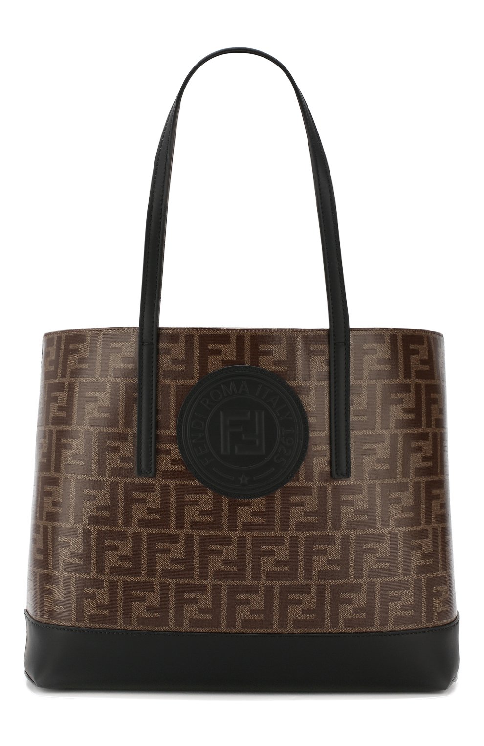 Сумка-шопер FENDI черного цвета по цене 82100 руб., арт. 8BH348 A5K4, фото 1 Сумка-шопер FENDI, арт. 8BH348 A5K4, фото 1