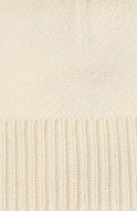 Шапка из кашемира и шелка Il Borgo Cashmere Кремовый, фото 3