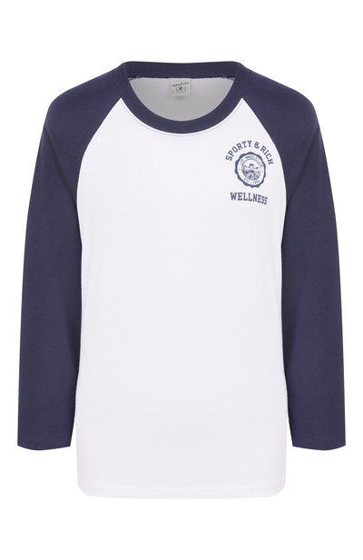 Женская хлопковый лонгслив SPORTY AND RICH, арт. T0046508033WH22