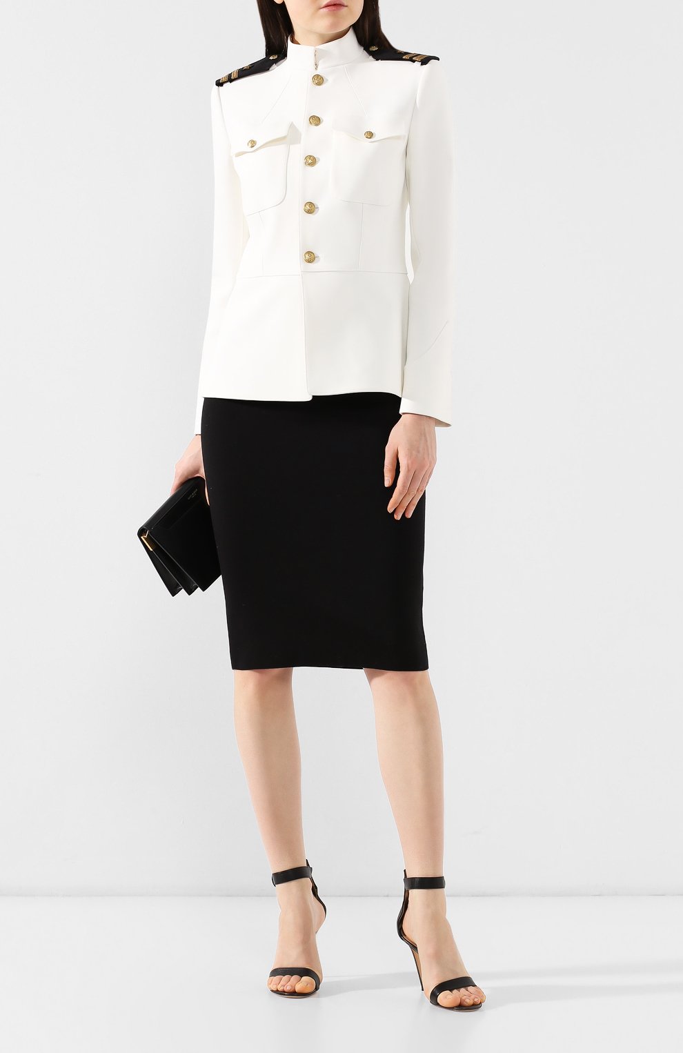 Жакет с воротником-стойкой RALPH LAUREN, арт. 290748076, фото 2