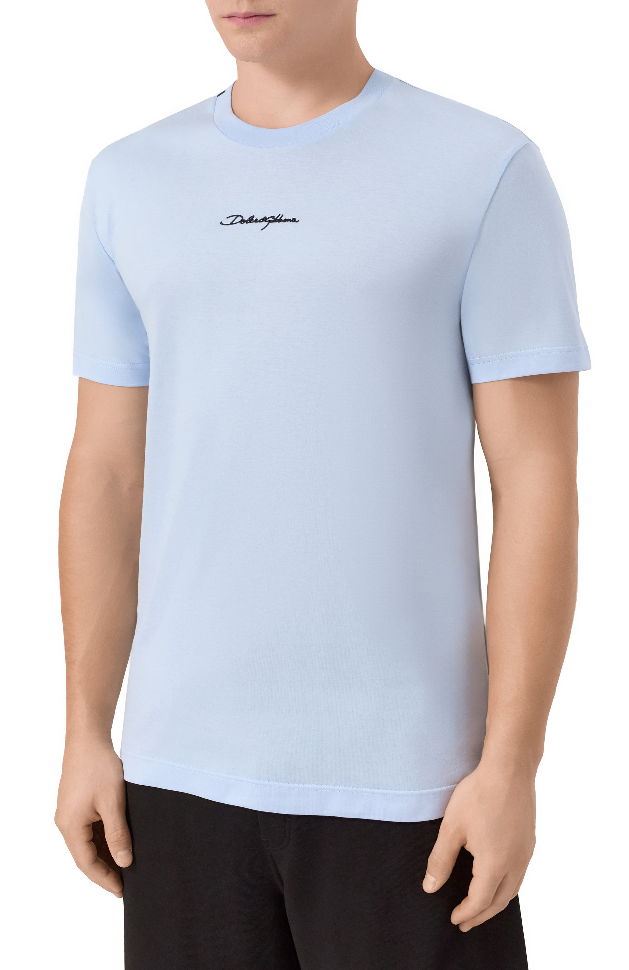 Хлопковая футболка DOLCE & GABBANA, арт. G8RN8Z/G7NUB, фото 3