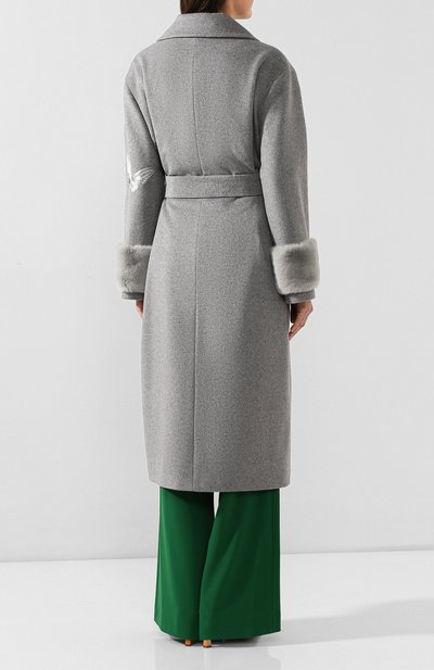 Пальто из смеси шерсти и кашемира SEVEN LAB, арт. CL19-m001grey, фото 4