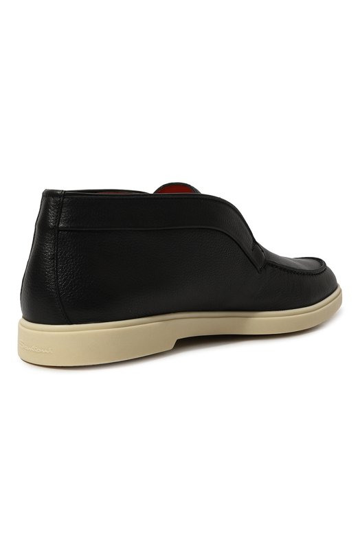 Кожаные ботинки Santoni MGYG16715TICBSDSU60 Чёрный  MGYG16715TICBSDSU60 Фото 5