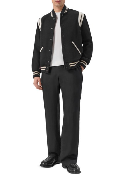 Мужские кожаные пенни-лоферы james BOTTEGA VENETA, арт. 855165/VBPB0