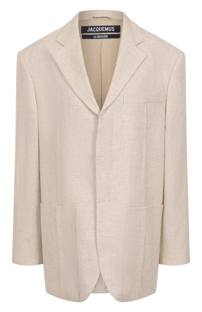 Женский жакет из вискозы и льна JACQUEMUS, арт. 22E/213JA101-1358
