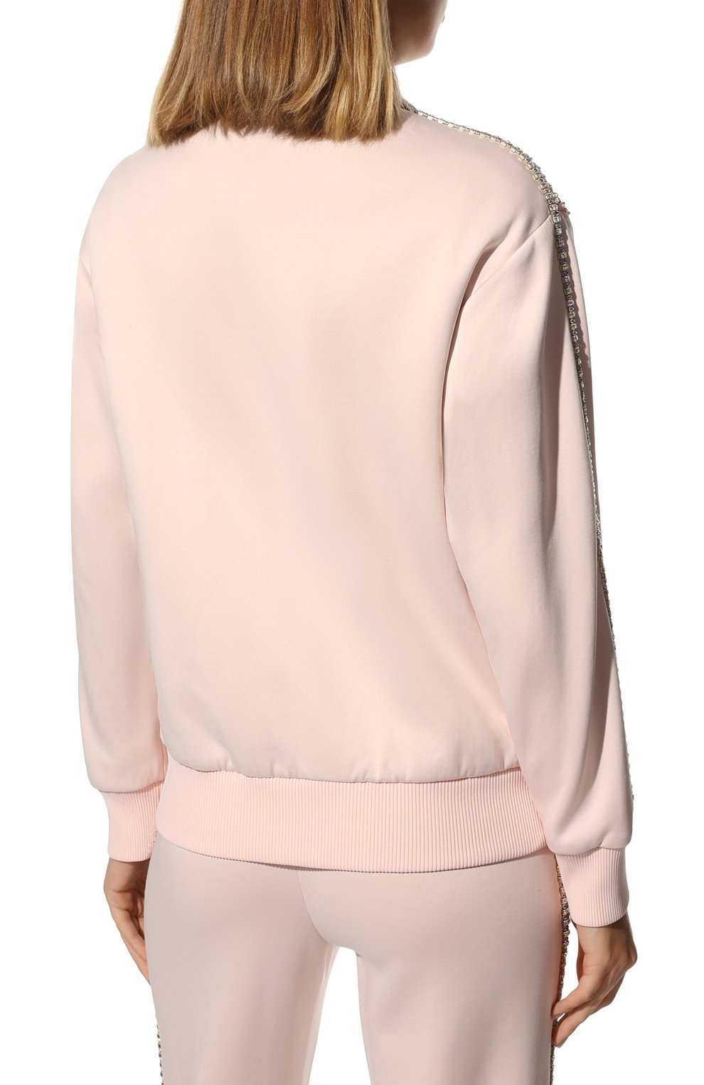 Толстовка MIU MIU светло-розового цвета по цене 370000 руб., арт. MJL789-1ZSC-F0482, фото 4 Толстовка MIU MIU, арт. MJL789-1ZSC-F0482, фото 4