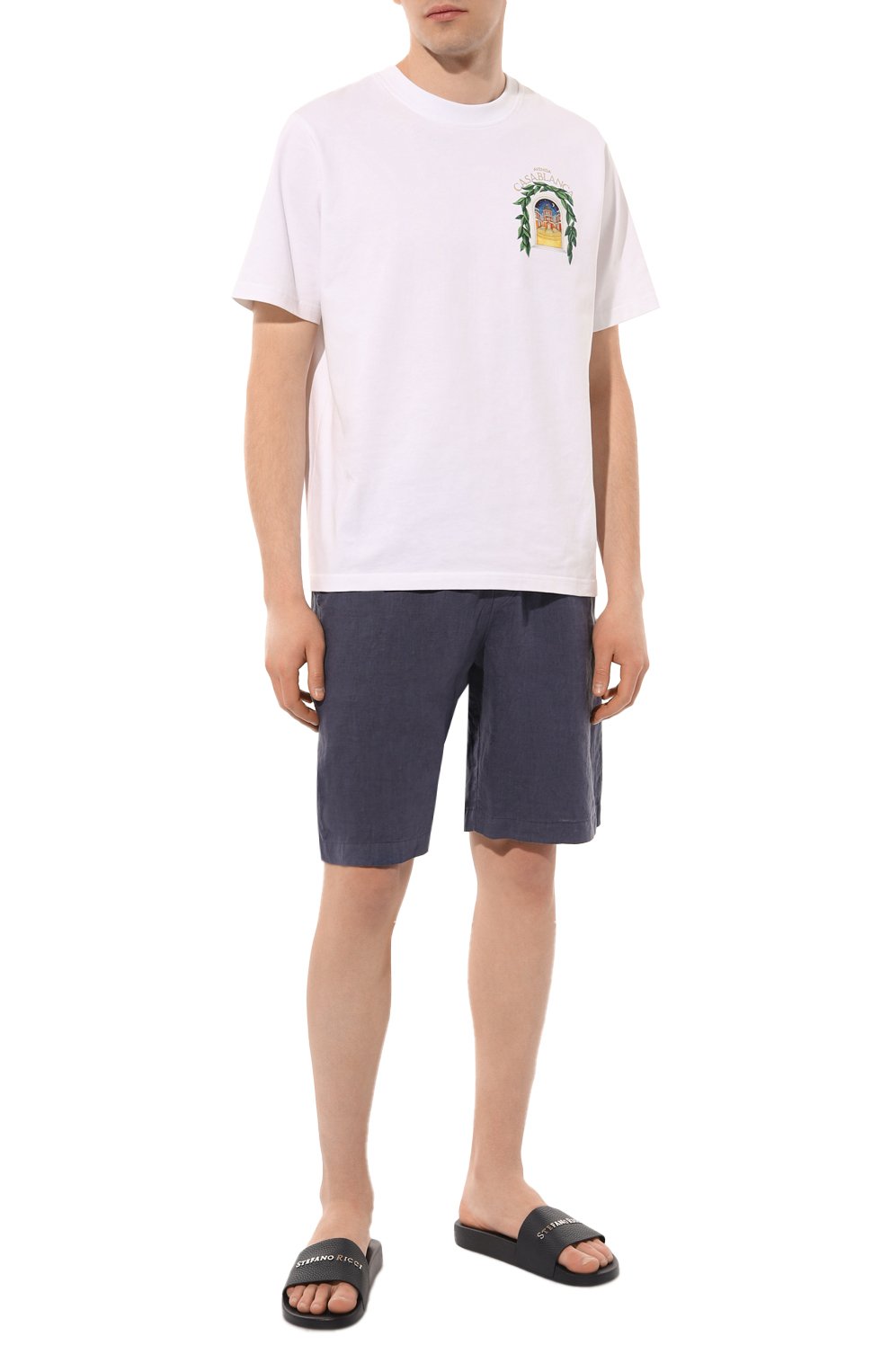 Кожаные шлепанцы STEFANO RICCI, арт. UG31_G761/VD, фото 2