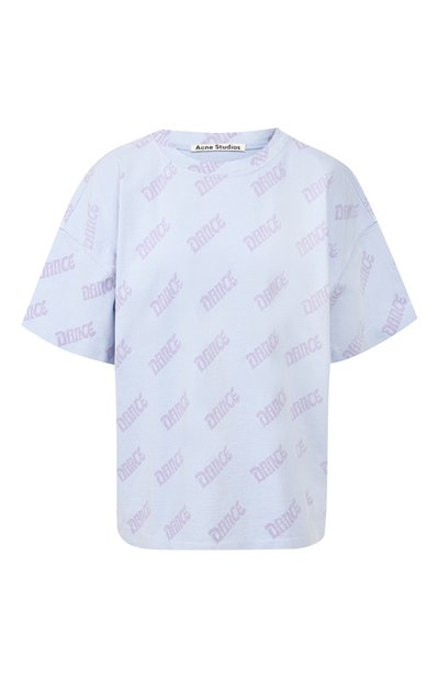 Женская хлопковая футболка ACNE STUDIOS, арт. AL0059