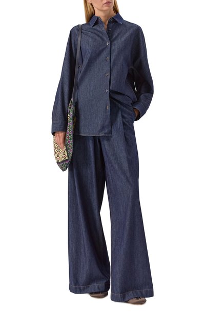 Джинсовая рубашка DRIES VAN NOTEN, арт. 130729/3386, фото 2