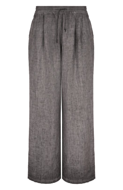 Льняные брюки Never Enough 2B6M218-060/MPA079 W142 Серый 2B6M218-060/MPA079 W142