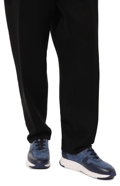 Кожаные кроссовки ZILLI, арт. H0066AM1013VSWR01, фото 3