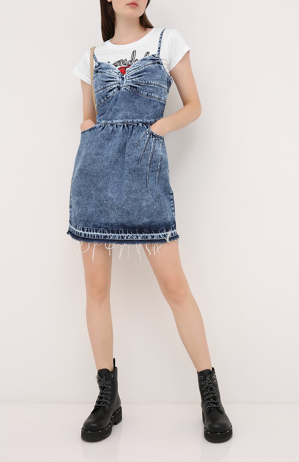 Джинсовое платье REDVALENTINO, арт. UR3DA00L/59W, фото 2