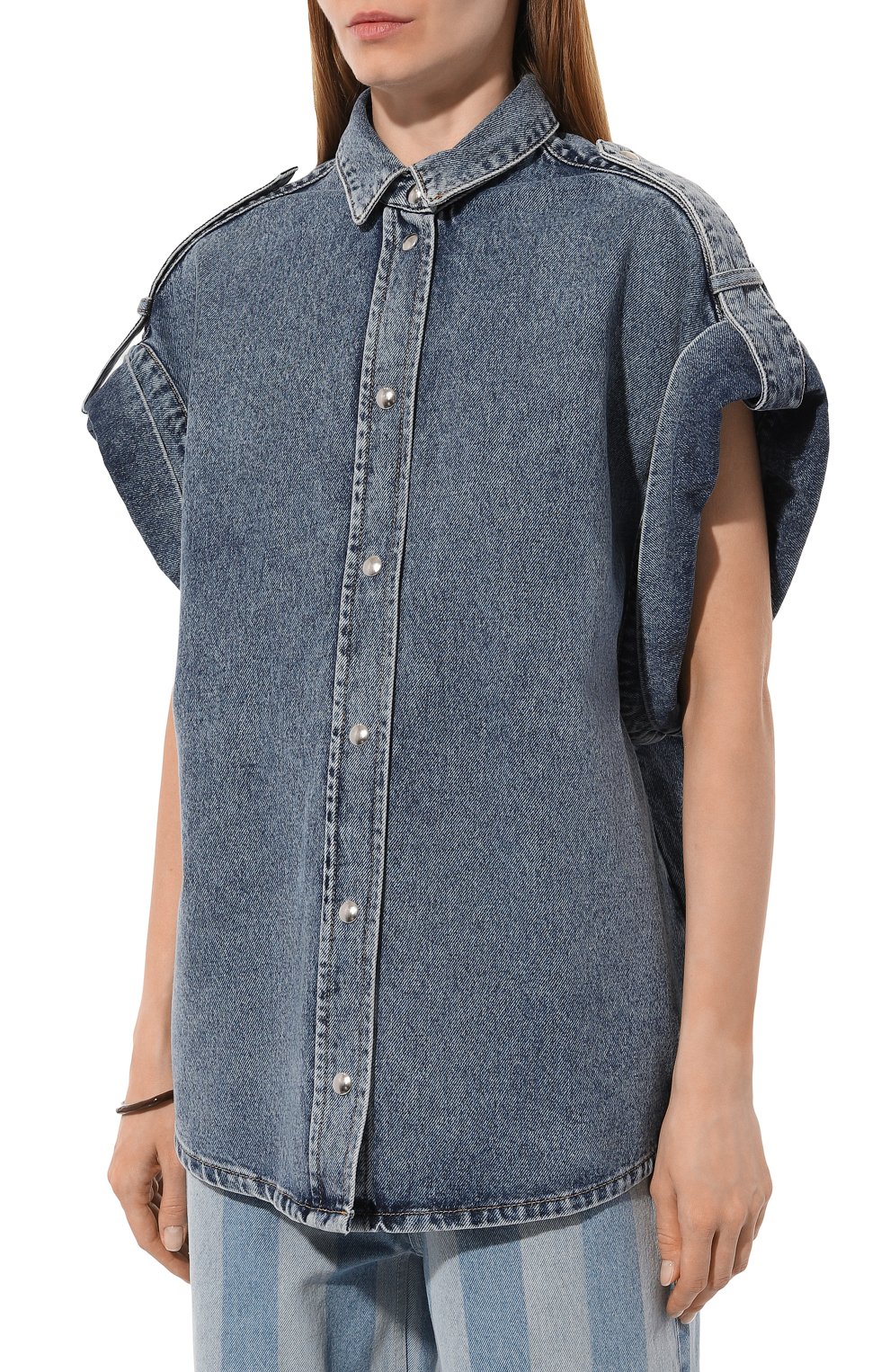 Джинсовый жилет IRO, арт. WM100ANGLIAS, фото 3