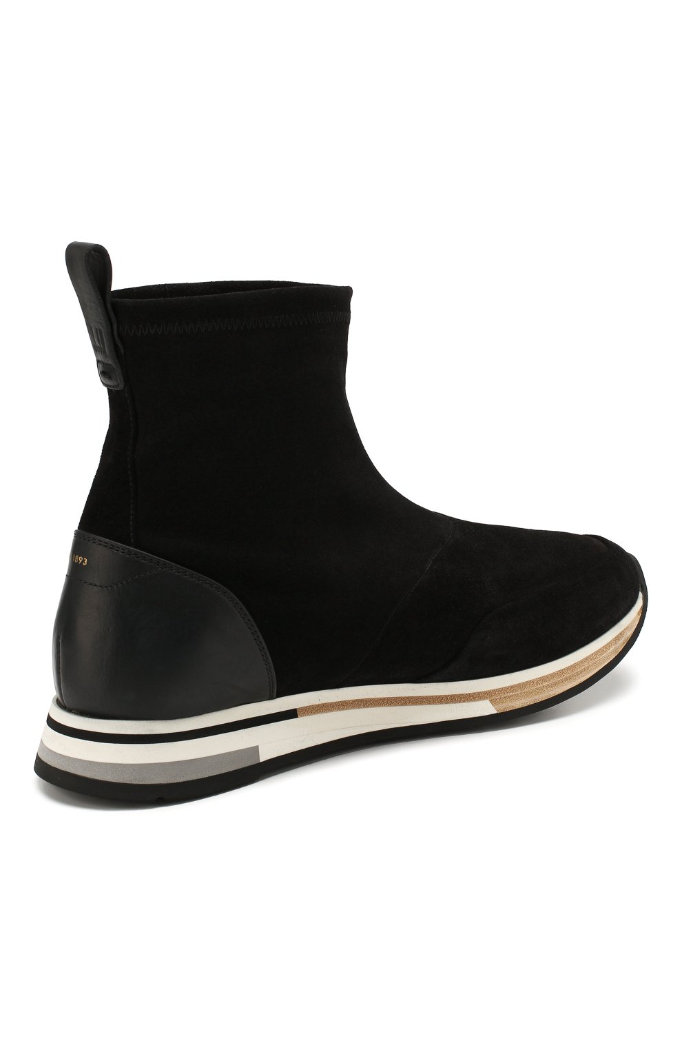 Замшевые сапоги DUNHILL черного цвета по цене 81750 руб., арт. DU19F1323G3, фото 4 Замшевые сапоги DUNHILL, арт. DU19F1323G3, фото 4