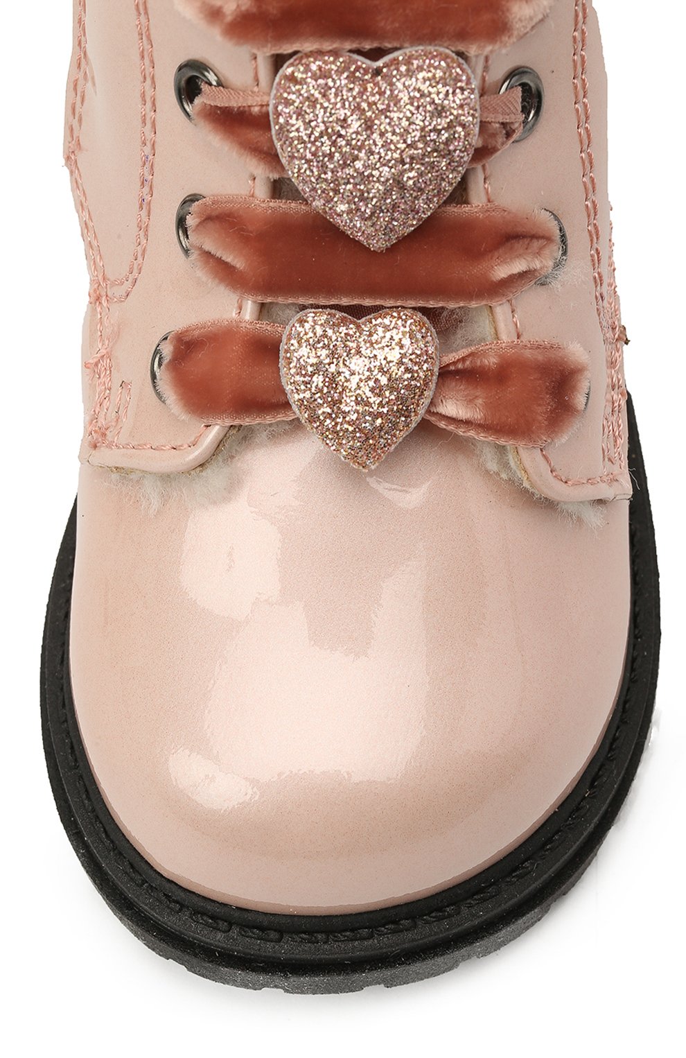 Кожаные ботинки с меховой отделкой WALKEY, арт. Y1A5-41080-1142/19-24, фото 4