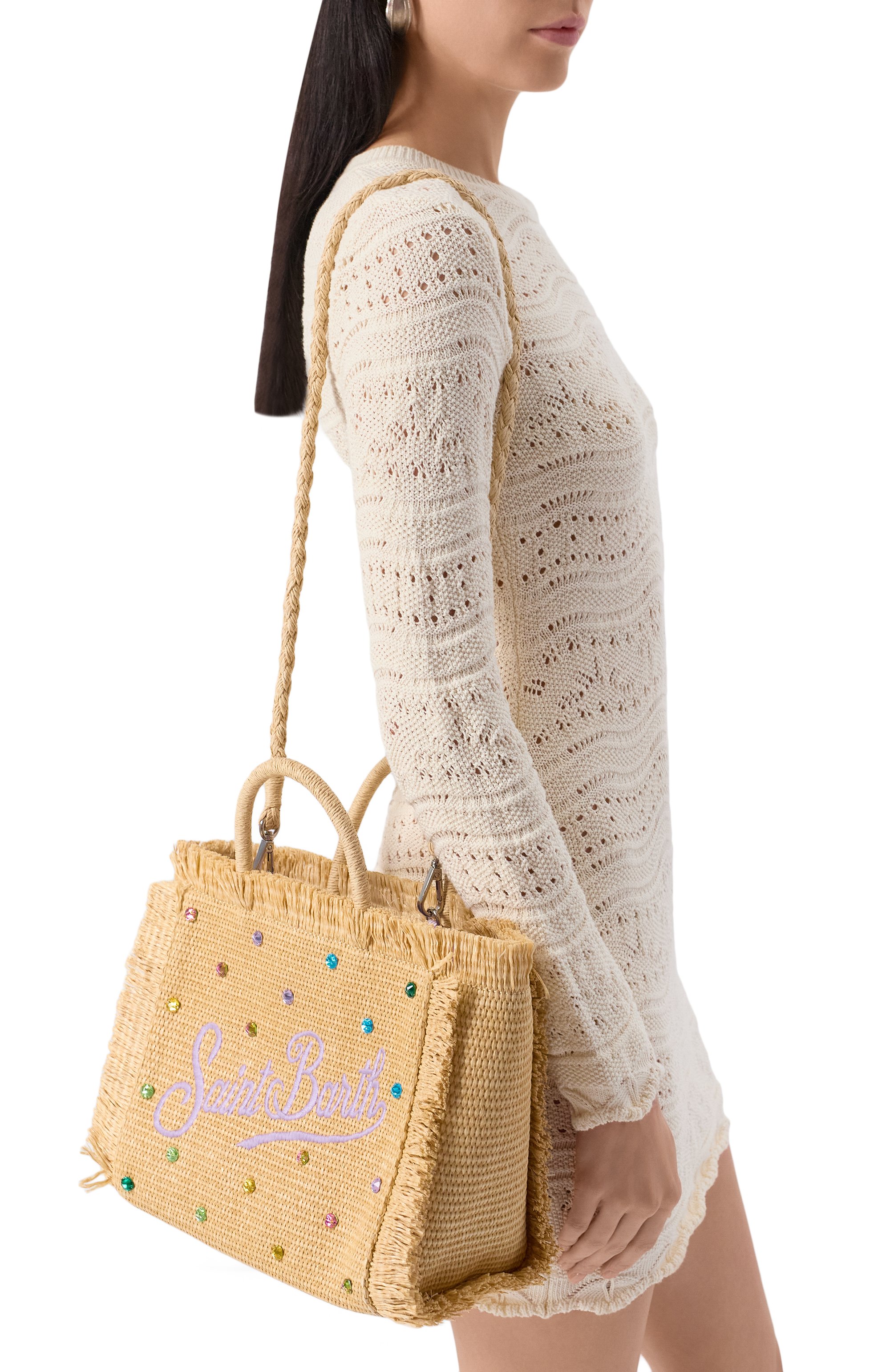 Сумка colette straw MC2 SAINT BARTH, арт. STBA C0LETTE STRAW N/01509H, фото 2