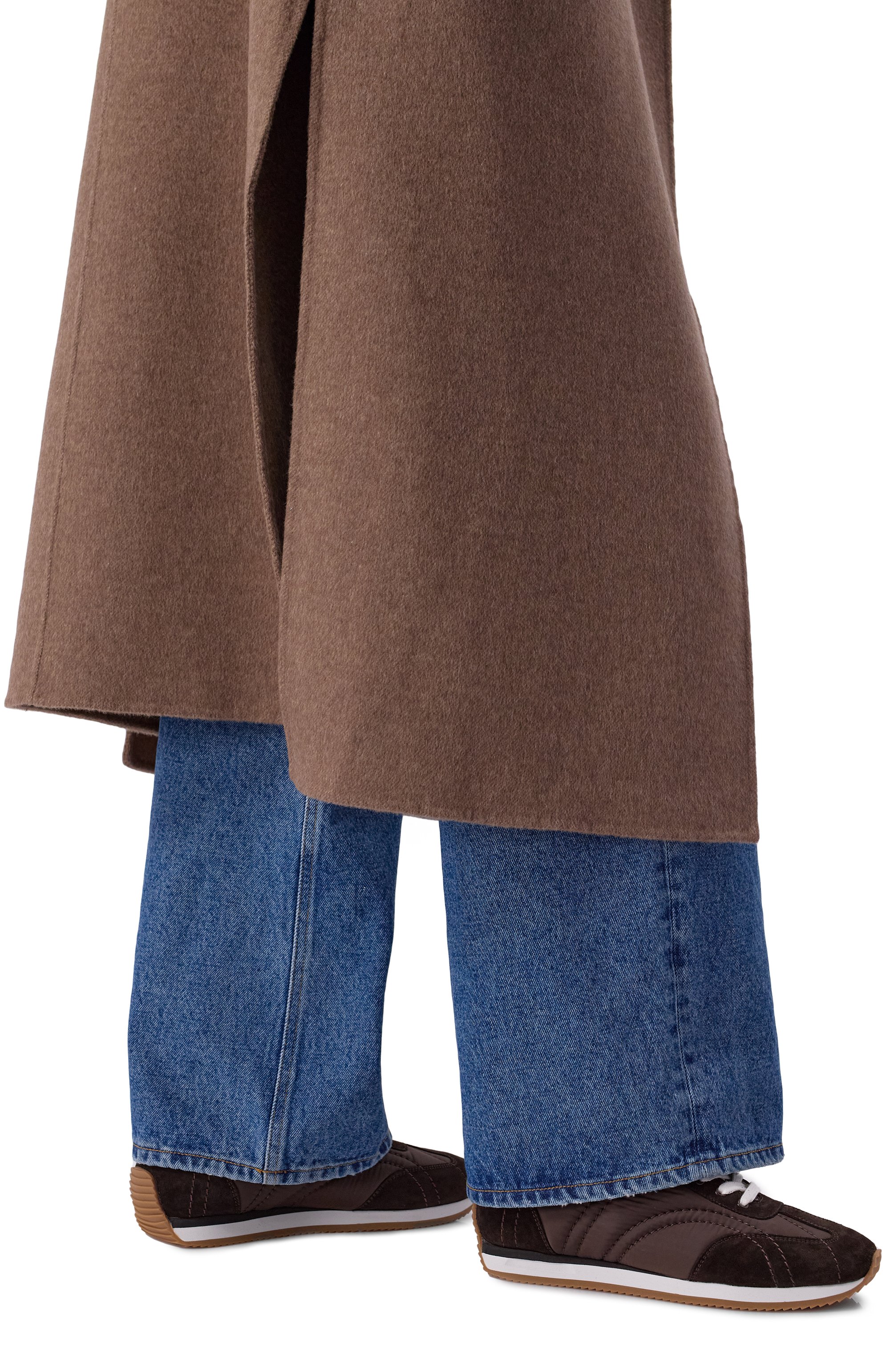 Комбинированные кроссовки TOTEME, арт. 251-WAS1544-FB0359, фото 3