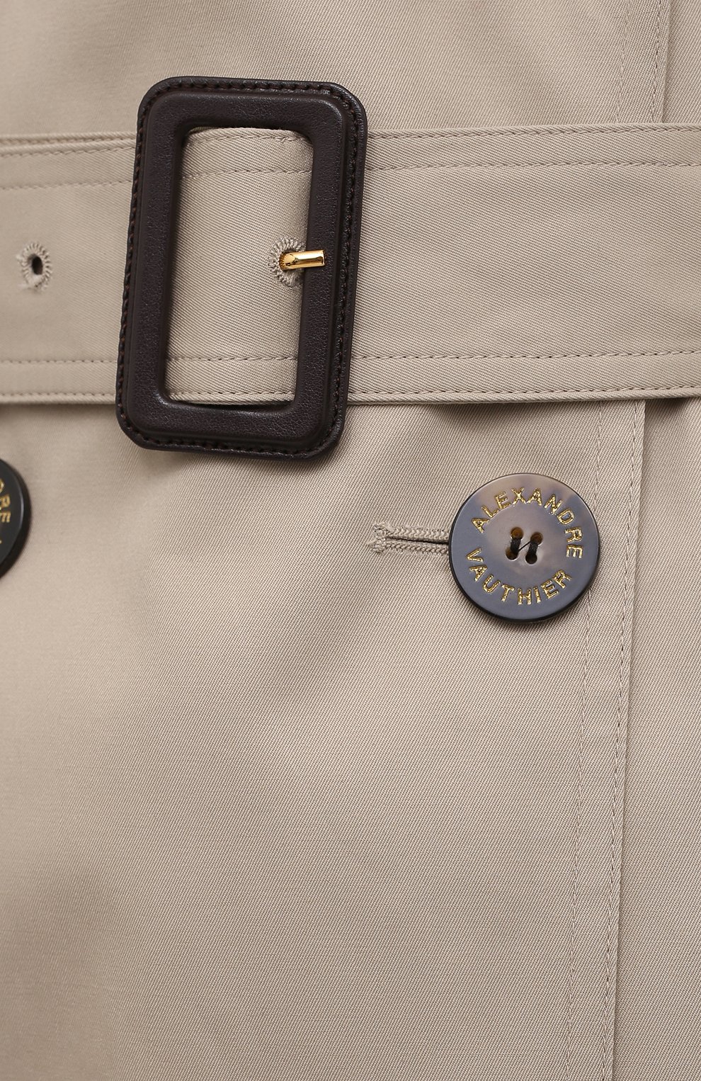 Хлопковый тренч ALEXANDRE VAUTHIER, арт. 211C0A1400 1412-211, фото 5