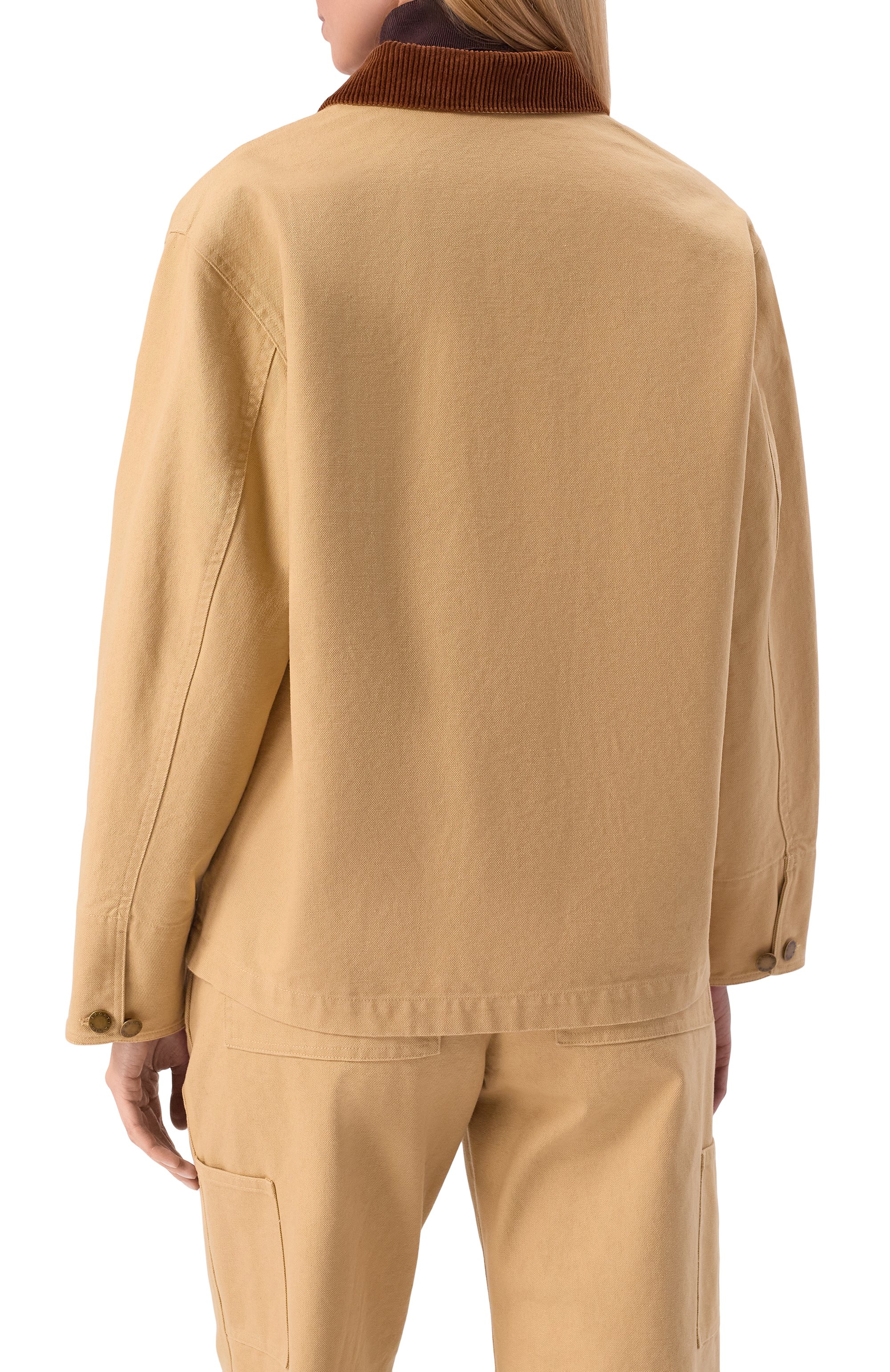 Хлопковая куртка SPORTY AND RICH, арт. JA06565305BE09, фото 4