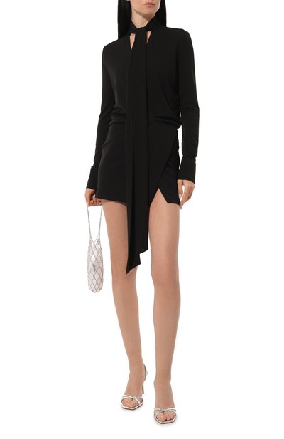 Платье SASHAVERSE черного цвета по цене 74250 руб., арт. D113/CNC.MSO/8301.900/SS24, фото 2 Платье SASHAVERSE, арт. D113/CNC.MSO/8301.900/SS24, фото 2